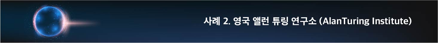 사례 2. 영국 앨런 튜링 연구소 (AlanTuring Institute)